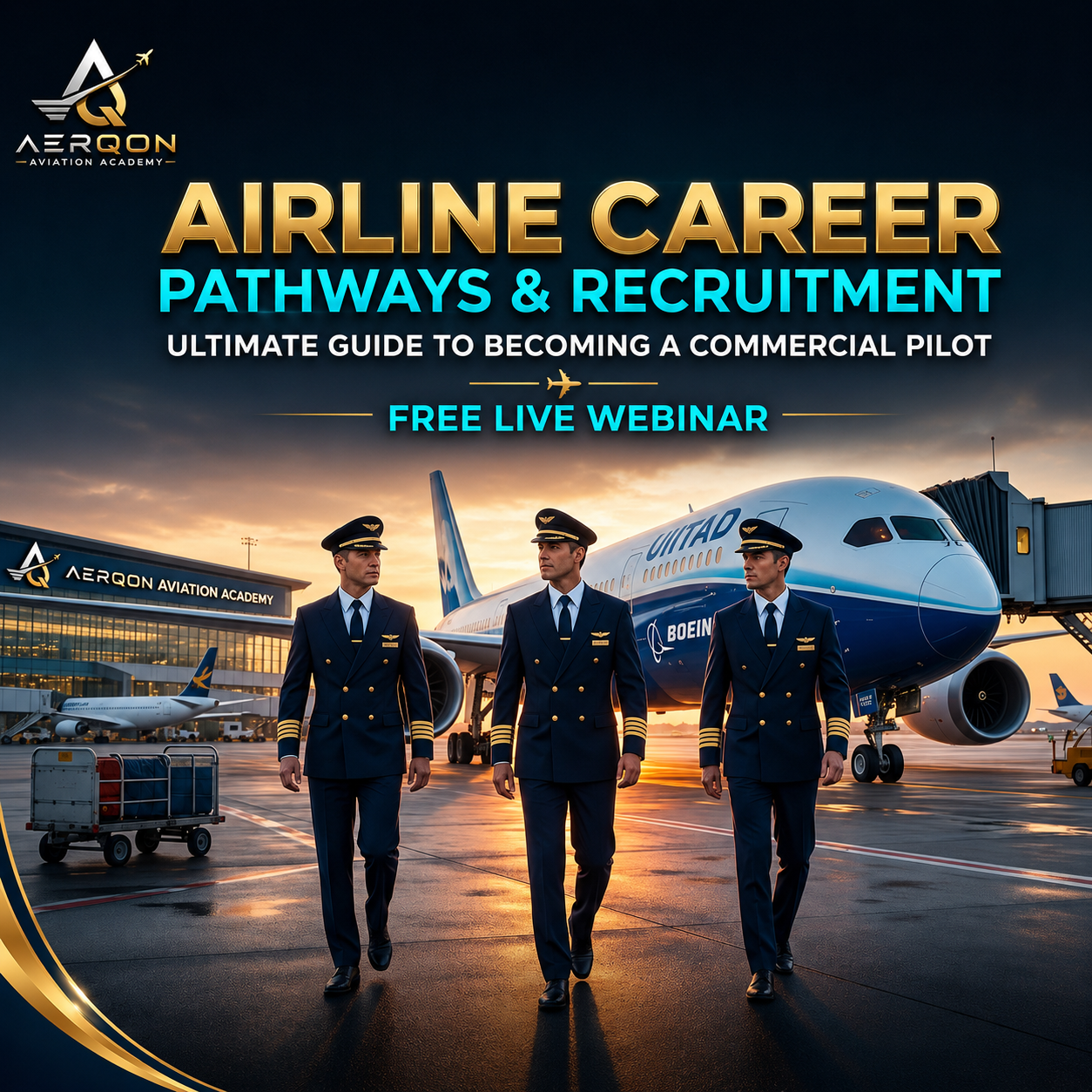 Ground Training Admission Discount Offer Poster